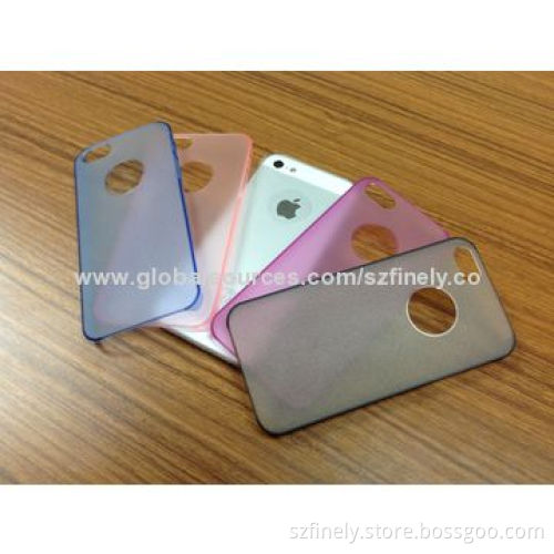 PC Cases for iPhone 5/5S, Ultra-thin Series，0.3mm Thickness with Apple Hole